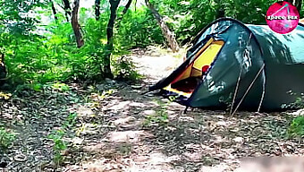 Caught Solo Masturbation In Secluded Woods