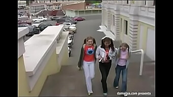 Teenage Foursome In Russian Porn Video