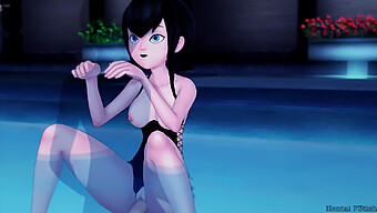 El Encuentro Junto A La Piscina De Mavis: Aventura Animada Del Hotel Transylvania