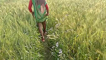 Village Housewife Enjoys Outdoor Sex In Hindi