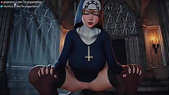 Uma Coleção De Pornografia Animada Sem Censura Da Sourcefam E Blender Com Sexo Em Videogame