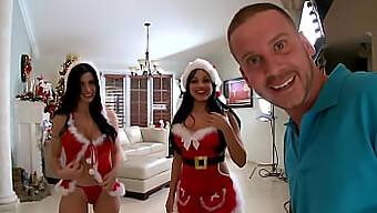 Christmas Special With Latina Beauties And Their Round Derrieres