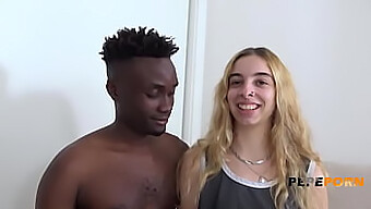 Young Irina From Spain Explores Her First Big Black Cock And Loves It