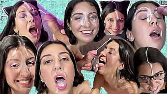 A Massive Collection Of Facials - Watch Them All Swallow