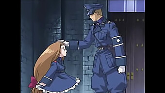 Cartoon Babe Engages In Sexual Activity With A Police Officer In The First Episode Of Hentai Uncensored Series