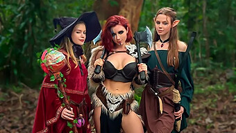 Arinafox És Barátai Forró Cosplay Szexjelenetben