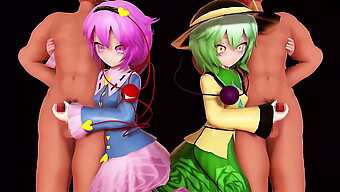 Rijpe Zus Hentai Trio Met Mmd