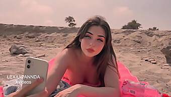 A Spanish Teen Gets Convinced To Give A Blowjob On The Beach And Ends Up Getting Face-Fucked